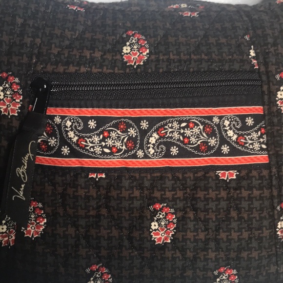 Vera Bradley Purse - Houndstooth Brown Retired - Picture 3 of 4